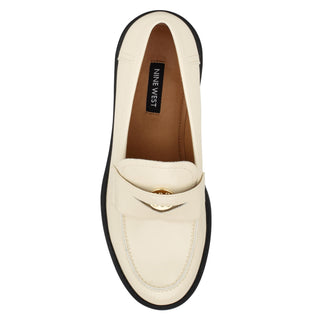 Mocasin NINE WEST Wnseeme3  Charol piel Color Blanco