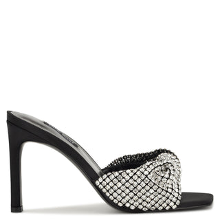 Zapato Destalonado NINE WEST Wnumah2  Textil Color Negro