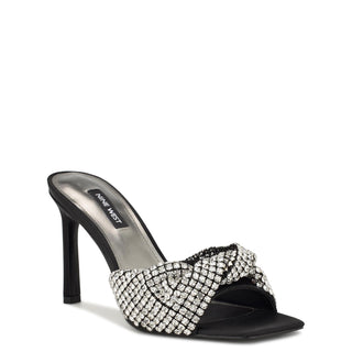 Zapato Destalonado NINE WEST Wnumah2  Textil Color Negro