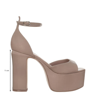 Sandalia NINE WEST Wnliya3  Sintetico Color Beige