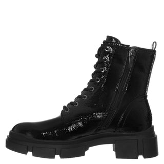 Botín NINE WEST Wnarde3-a  Charol piel Color Negro