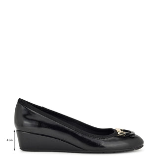Sandalia de Tacon Corrido NINE WEST Wntasen3  Sintetico Color Negro