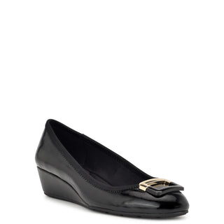 Sandalia de Tacon Corrido NINE WEST Wntasen3  Sintetico Color Negro