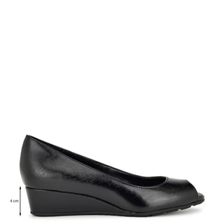 Sandalia de Tacon Corrido NINE WEST Wncoper3  Sintetico Color Negro