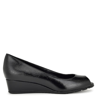 Sandalia de Tacon Corrido NINE WEST Wncoper3  Sintetico Color Negro