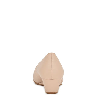 Sandalia de Tacon Corrido NINE WEST Wncoper3  Sintetico Color Beige