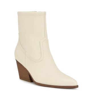 Botín con Tacón NINE WEST Wnkinny3  Sintetico Color Blanco