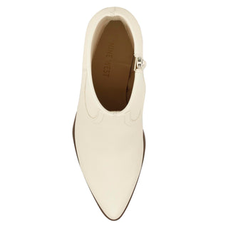 Botín con Tacón NINE WEST Wnkinny3  Sintetico Color Blanco
