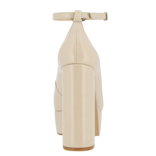 Zapatilla con Plataforma WESTIES Wealadino  Charol sintético Color Beige
