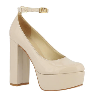 Zapatilla con Plataforma WESTIES Wealadino  Charol sintético Color Beige