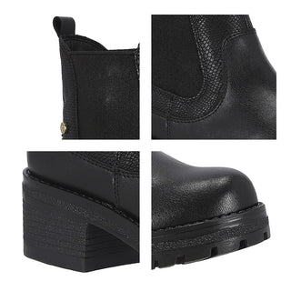 Botín con Tacón WESTIES Wecrepe  Sintetico Color Negro