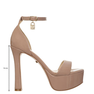 Sandalia WESTIES Wedanze  Charol sintético Color Beige