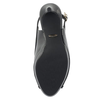 Zapatilla de Punta Abierta WESTIES Weelyon  Charol sintético Color Negro