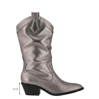 Bota con Tacon WESTIES Wefadwa  Sintetico Color Metalico