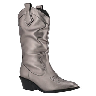 Bota con Tacon WESTIES Wefadwa  Sintetico Color Metalico