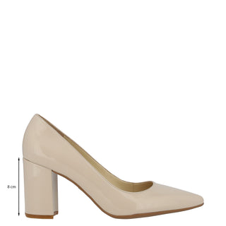 Zapatilla WESTIES Wemohsen  Charol sintético Color Beige