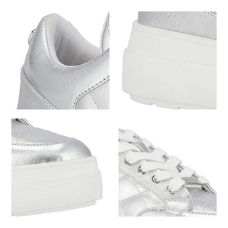 Tenis WESTIES Wenassa  Sintetico Color Metalico