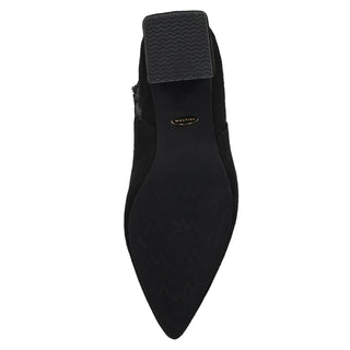 Botín con Tacón WESTIES Wesahira  Gamuza textil Color Negro