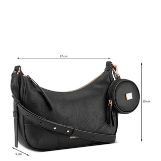 Bolsa Crossbody NINE WEST Ngv108513  Sintetico Color Negro