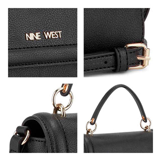 Bolsa Crossbody NINE WEST Ngm557678  Sintetico Color Negro