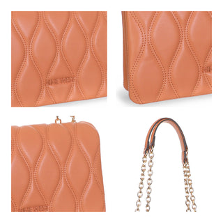 Bolsa Crossbody NINE WEST Ngq133421  Sintetico Color Naranja