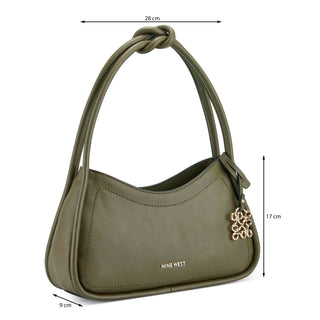 Bolsa Shoulder NINE WEST Ngb133373  Sintetico Color Verde