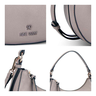 Bolsa Crossbody NINE WEST Ngm558373  Sintetico Color Gris