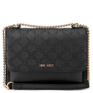 Bolsa Crossbody NINE WEST Nge553521  Sintetico Color Negro