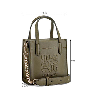 Bolsa Tote NINE WEST Ngb131075  Sintetico Color Verde