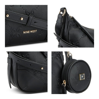 Bolsa Crossbody NINE WEST Noe108513  Sintetico Color Negro