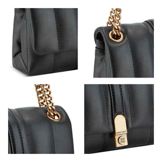 Bolsa Crossbody NINE WEST Nbq134472  Sintetico Color Negro