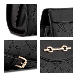 Bolsa Crossbody NINE WEST Nge556469  Sintetico Color Negro