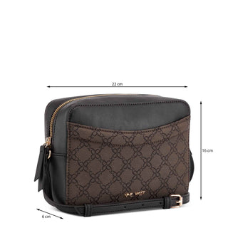 Bolsa Crossbody NINE WEST Ngj556770  Sintetico Color Negro