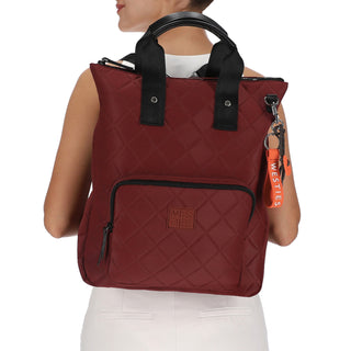 Mochila WESTIES Hbguzmaniawe  Textil Color Vino