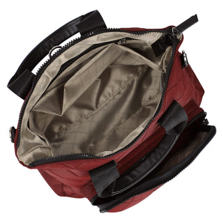 Mochila WESTIES Hbguzmaniawe  Textil Color Vino