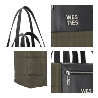 Bolsa Tote WESTIES Hbhuayate2we  Textil Color Verde