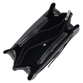 Bolsa de Mano WESTIES Hbkaminrswe  Sintetico mo Color Negro