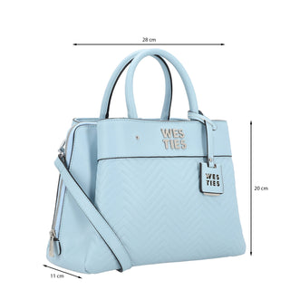 Bolsa de Mano WESTIES Hbkogherswe  Sintetico Color Azul