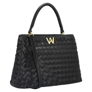 Bolsa de Mano WESTIES Hbaurianewe  Sintetico Color Negro