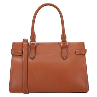 Bolsa de Mano WESTIES Hbgosaliynwe  Sintetico Color Cafe