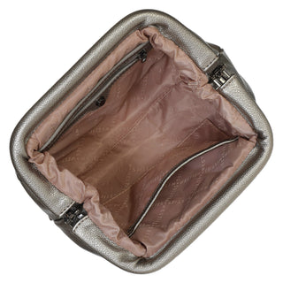 Bolsa Clutch WESTIES Hbgustafwe  Sintetico Color Metalico