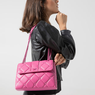 Bolsa Crossbody WESTIES Hbkuukiwe  Sintetico Color Rosa