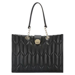 Bolsa Tote WESTIES Hbstellanwe  Sintetico Color Negro