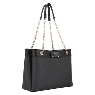 Bolsa Shoulder WESTIES Hbanaellewe  Sintetico Color Negro