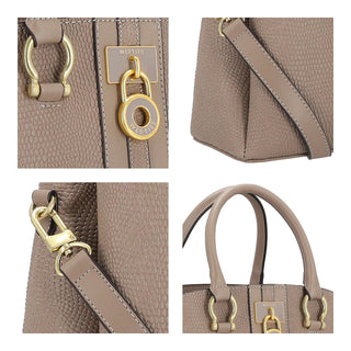 Bolsa de Mano WESTIES Hbcelsa3we  Sintetico Color Cafe