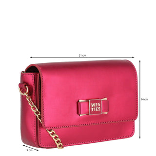 Bolsa Crossbody WESTIES Hbhortensewe  Sintetico Color Rosa