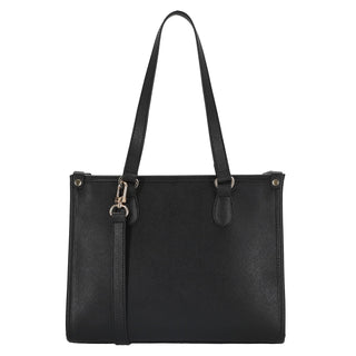 Bolsa de Mano WESTIES Hbnishiwe  Sintetico Color Negro