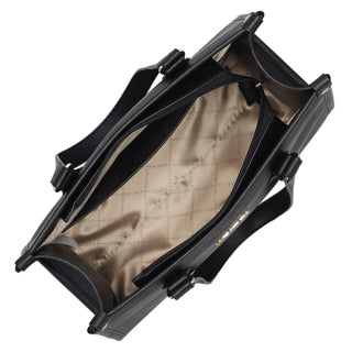 Bolsa de Mano WESTIES Hbnishiwe  Sintetico Color Negro