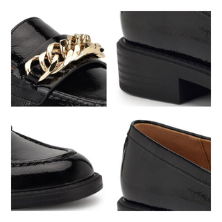 Mocasin NINE WEST Wnsasah3  Charol piel Color Negro