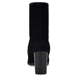 Bota con Tacon NINE WEST Wnchaye  Gamuza Color Negro
